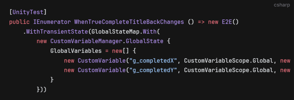 나니노벨 Automated Testing - WhenTrueCompleteTitleBackChanges