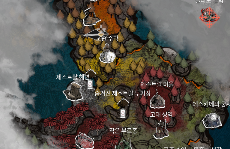 33 원정대 월드맵